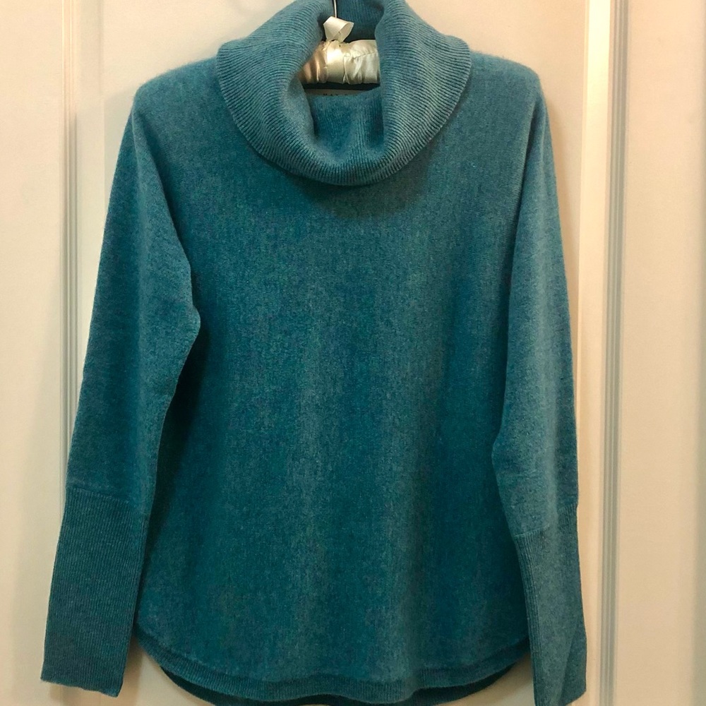 Max Studio 2-Ply Cashmere Cowl Neck Sweater